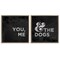 Stupell Industries You Me and the Dogs Family Pet Framed Floater Canvas Wall Art